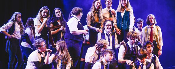 Wnyoshowcase March2018Kirstenmcternan192 Resize Kirsten McTernan Cast of the youth orchestra are gathered on stage, looking happy.