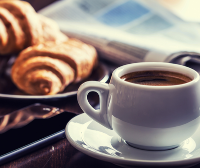Coffee and Crossiant