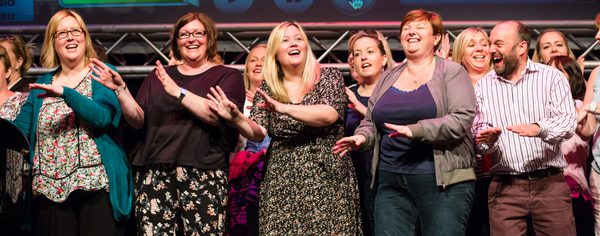Can Sing WNO Teachers Performing Come and Sing Teachers perform on stage.