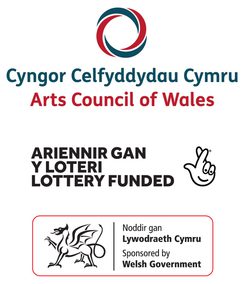 Lottery funding strip portrait colour