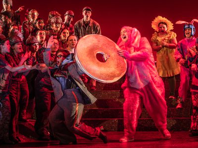 WNO Youth Opera Panig Attack Jessica Robinson Panicydd Mica Liberta Smith Attacker photo credit Craig Fuller 8887