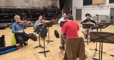 Gareth Bonello and WNO quartet