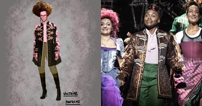 Narrator Pangloss Costume Design Photo