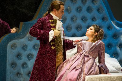 WNO The Marriage Of Figaro Mark Stone Count Almaviva And Elizabeth Watts Countess Almaviva Photo Credit Richard Hubert Smith 6706