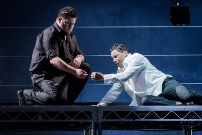 WNO Le Vin Herbé Gareth Dafydd Morris Kaherdin Tom Randle Tristan Photo Credit Robert Workman 118
