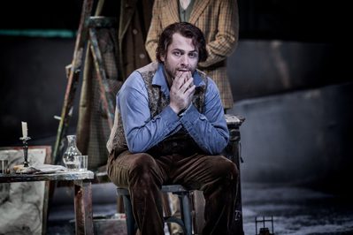 WNO La Bohème Gary Griffiths Marcello Photo Credit Robert Workman 021
