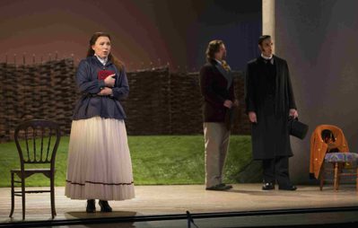 Wnoeugene Onegin Natalya Romaniw Tatyana Jason Bridges Lenskyand Nicholas Lester Onegin Photocredit Betina Skovbro43