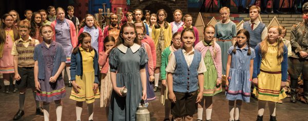 WNO Brundibar Manon Thomas Aninku Alfie Jones Pepíček WNO Youth Opera Photo credit Johan Persson 01383