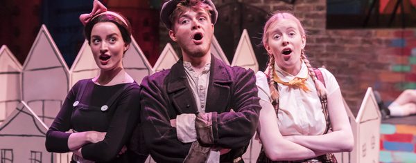 WNO Brundibar Carys Davis Cat Dylan Tilley Dog Ellie Gent Sparrow Photo credit Johan Persson 02624