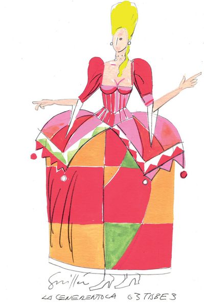 WNO Cenerentola Costume Design credit Joan Guillén 002