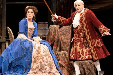WNO The Barber of Seville Heather Lowe Rosina Andrew Shore Dr Bartolo web