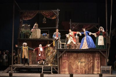 WNO The Barber of Seville Cast of The Barber of Seville photo credit Richard Hubert Smith 4197