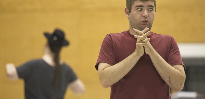 WNYO Cherry Town Moscow Dafydd Allen Boris photo credit Craig Fuller 30 Associate Artist Dafydd Allen looks overly worried