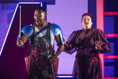 WNO The Magic Flute Thando Mjandana Tamino Nazan Fikret First Lady credit Craig Fuller