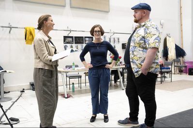 WNO The Makropulos Affair Olivia Fuchs Director Harriet Eyley Krista Nicky Spence Albert Gregor photo credit Richard Hubert Smith 0630