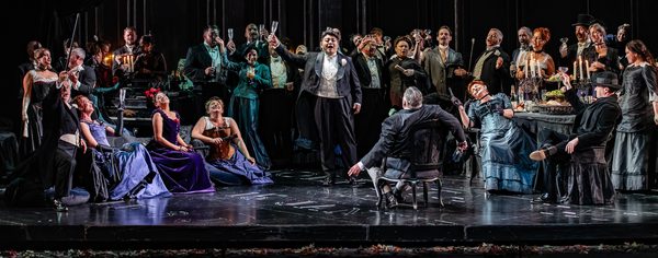 WNO La Traviata David Junghoon Kim Alfredo and Cast of La Traviata photo credit Julian Guidera