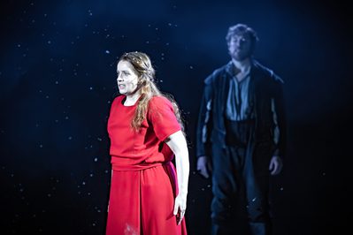 WNO The Flying Dutchman Rachel Nicholls Senta Simon Bailey The Dutchman photo credit Craig Fuller 2869